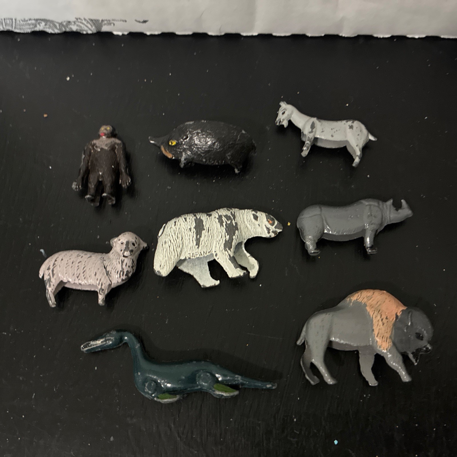 Lot Of Vintage Lead Animals Toys Lot Of Vintage Lead Animals Toys