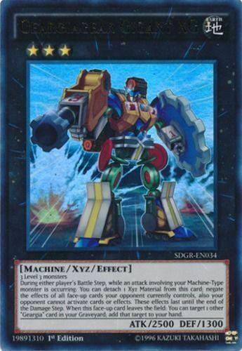 YUGIOH Geargia Machine Deck Complete 40 - Cards + Extra YUGIOH Geargia Machine Deck Complete 40 - Cards + Extra