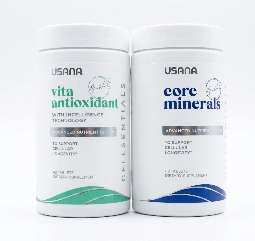 Latest upgraded USANA Cellsentials Vita Antioxidant and Core Minerals Exp 12/27
