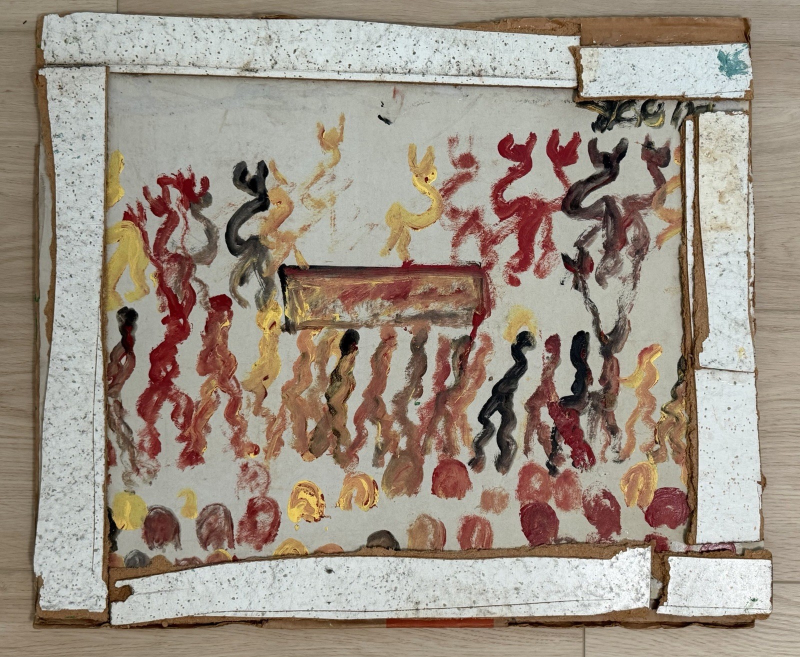 Purvis Young Funeral Painting Original