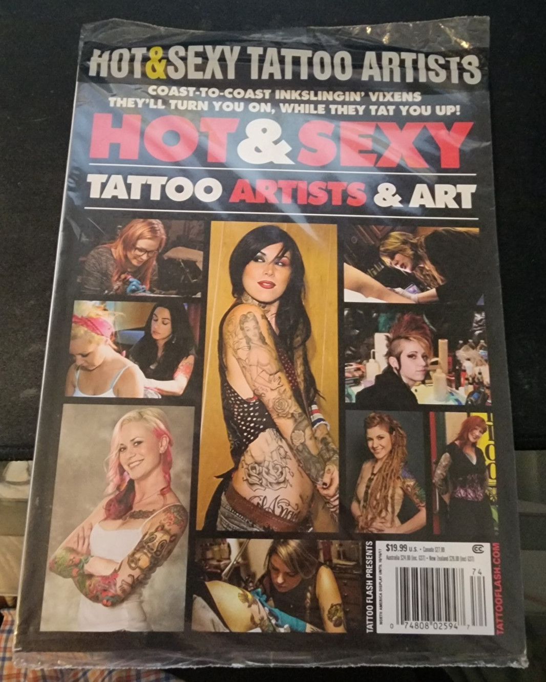 Flash Presents Hot and Sexy Tattoo Artists and Art Fall 2017 New still Sealed