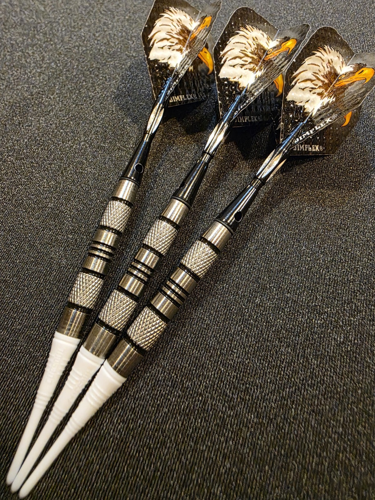 Vintage Dart World Soft-tip Darts 15g 80% Tungsten 