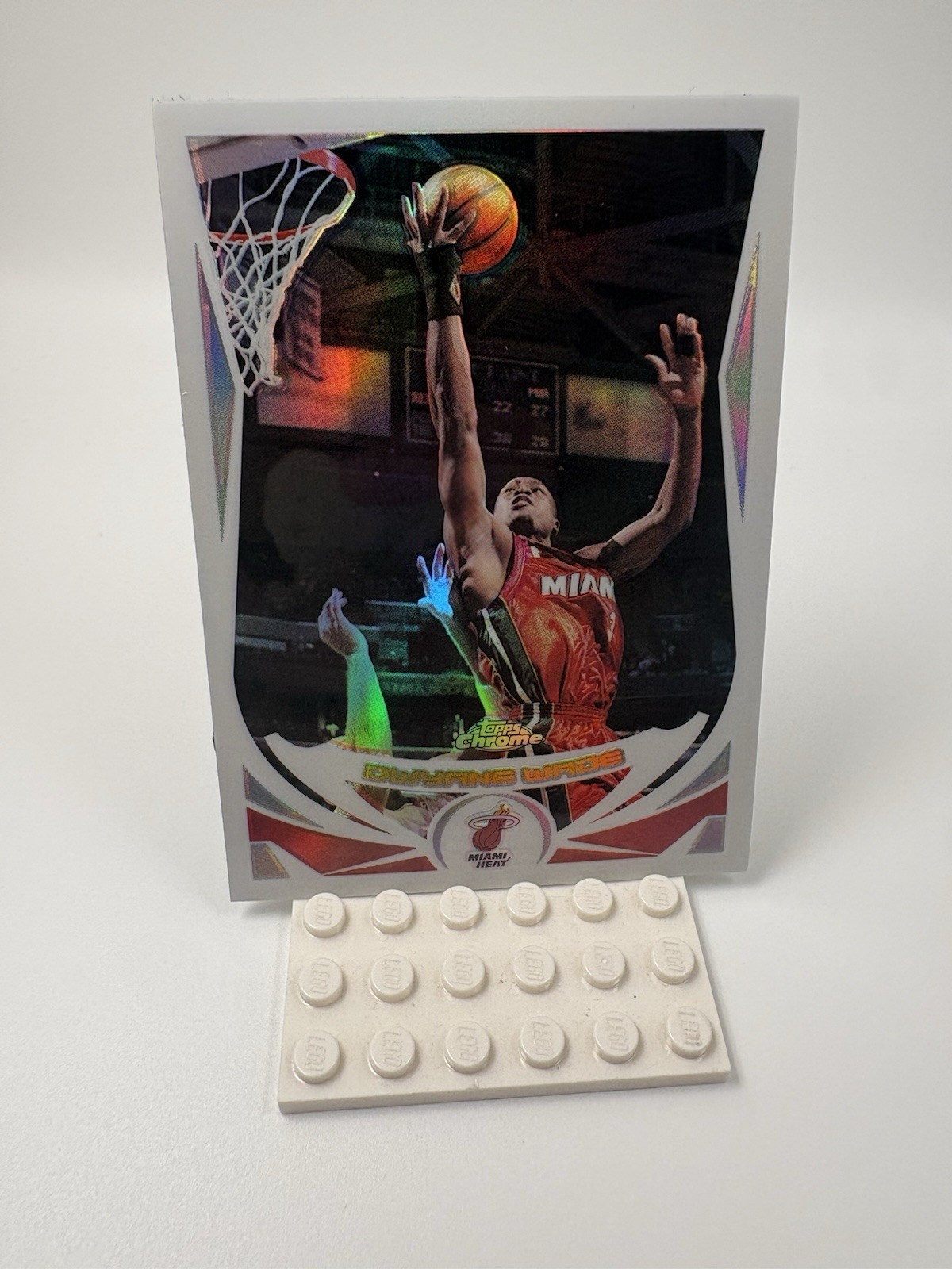 2004-05 Topps Chrome Refractor Dwyane Wade #68 HOF lb9