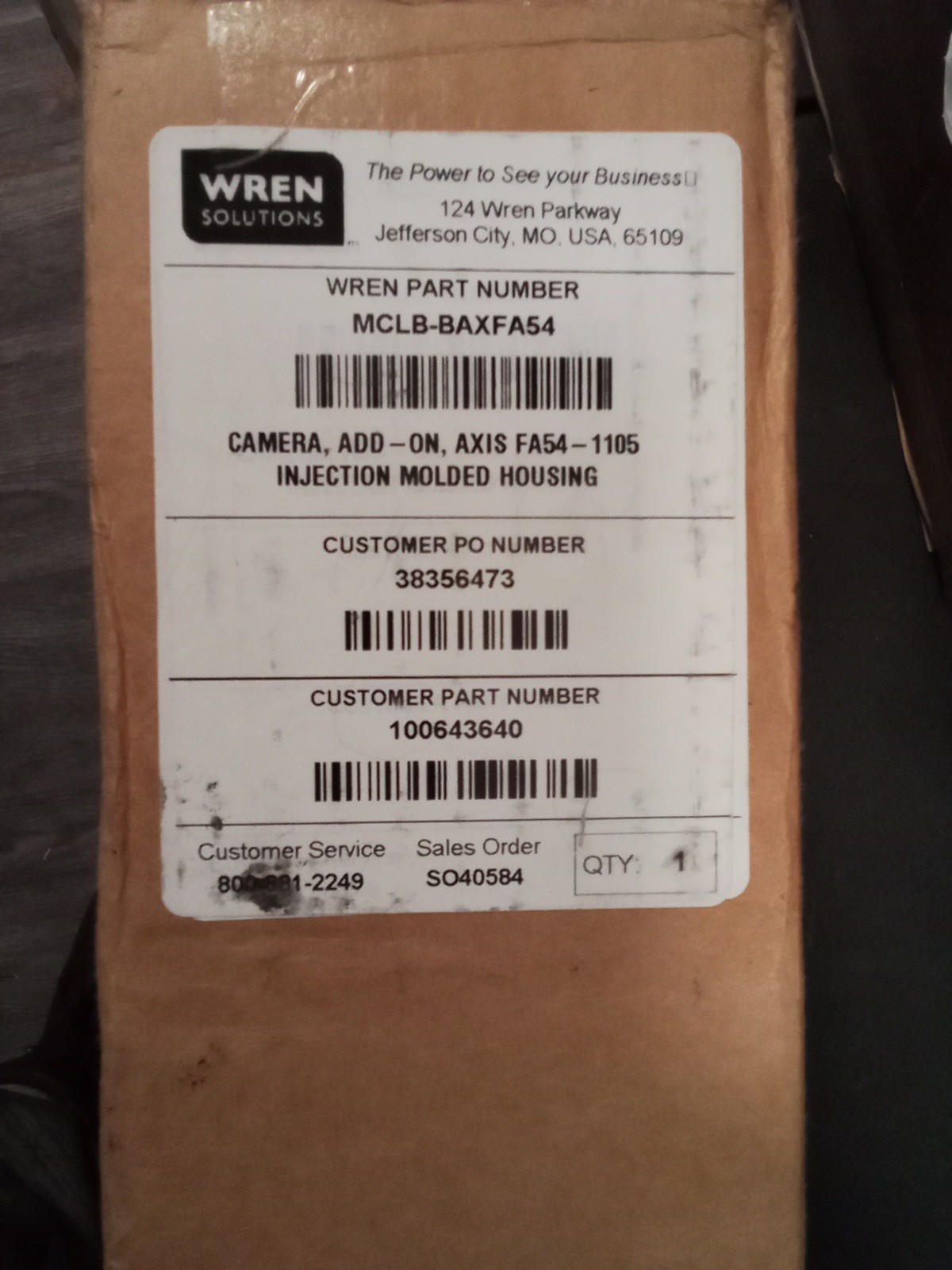 Wren Camera MCLB-BAXFA54