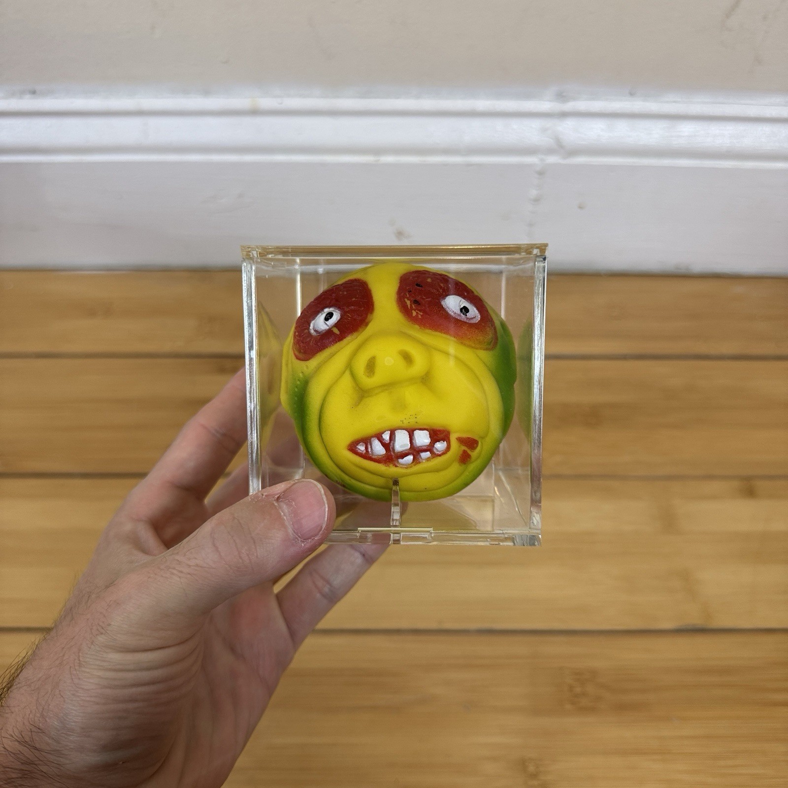 RARE Vintage 80’s Emson Crazy Balls Monster Mad Balls Green Zombie RARE Vintage 80’s Emson Crazy Balls Monster Mad Balls Green Zombie