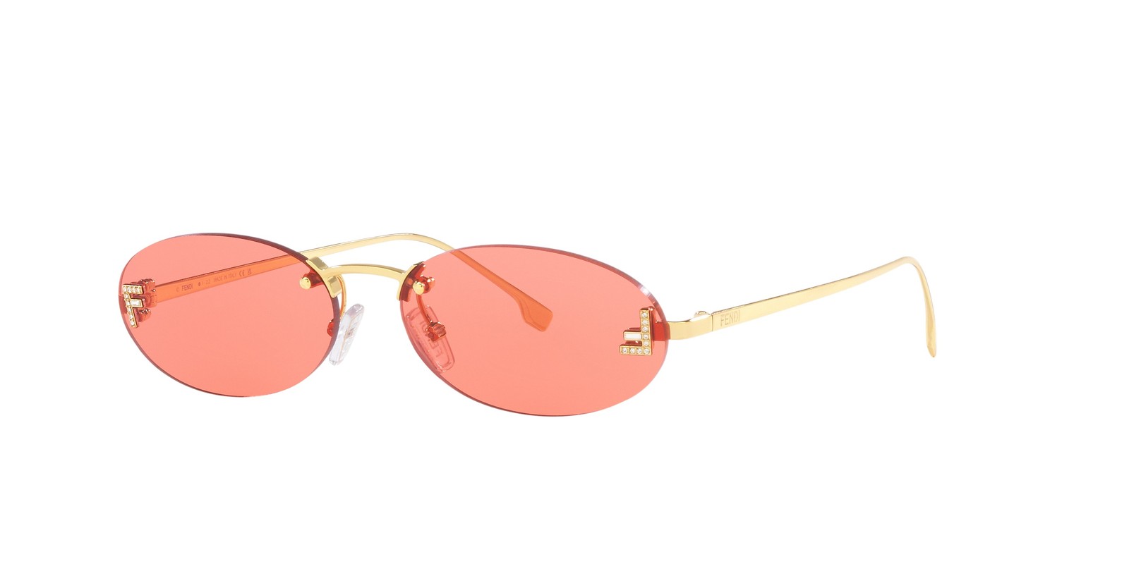 NEW Fendi FE4075US-5430S Sunglasses 54mm 100% Authentic