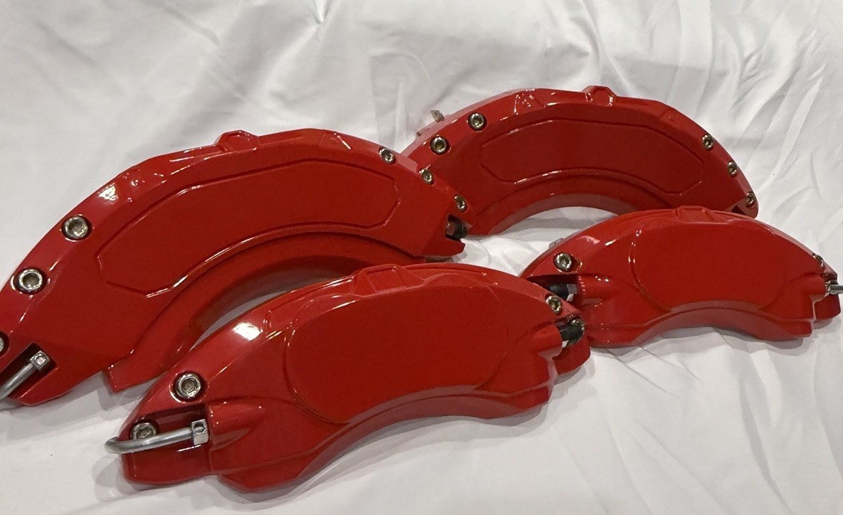 AOOA Red Aluminum Disc Brake Caliper Covers Acura RDX 2019-2026 Front Rear 4PC