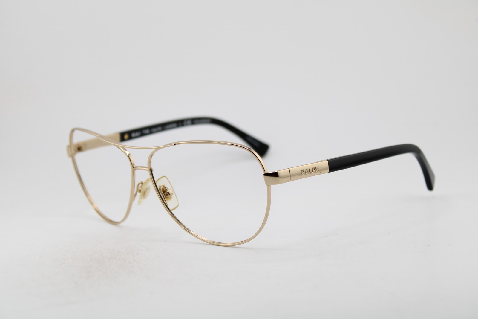 RALPH LAUREN RA 4116 3133T3 BLACK GOLD GUMETAL AUTHENTIC EYEGLASSES 60-11