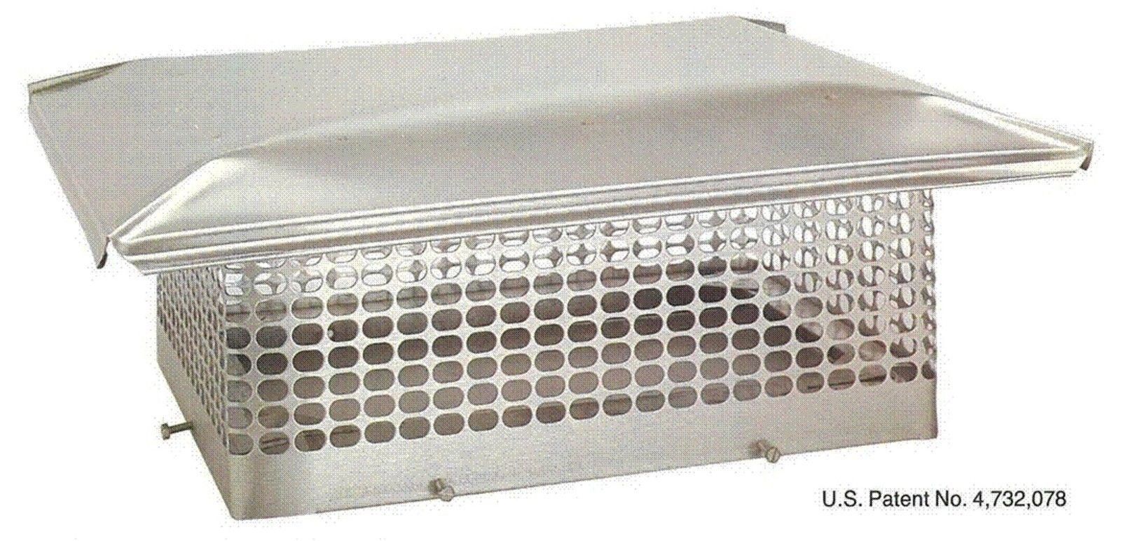 Chimney Cap 5/8 MESH -8x8,8x13,13x13,13x17,8x17,17x17,13x21,10x17,17x21 Chimney Cap 5/8 MESH -8x8,8x13,13x13,13x17,8x17,17x17,13x21,10x17,17x21