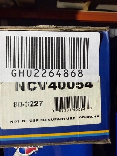 Carquest CV Axle, Part Number NCV40054 - New Automotive Replacement Part