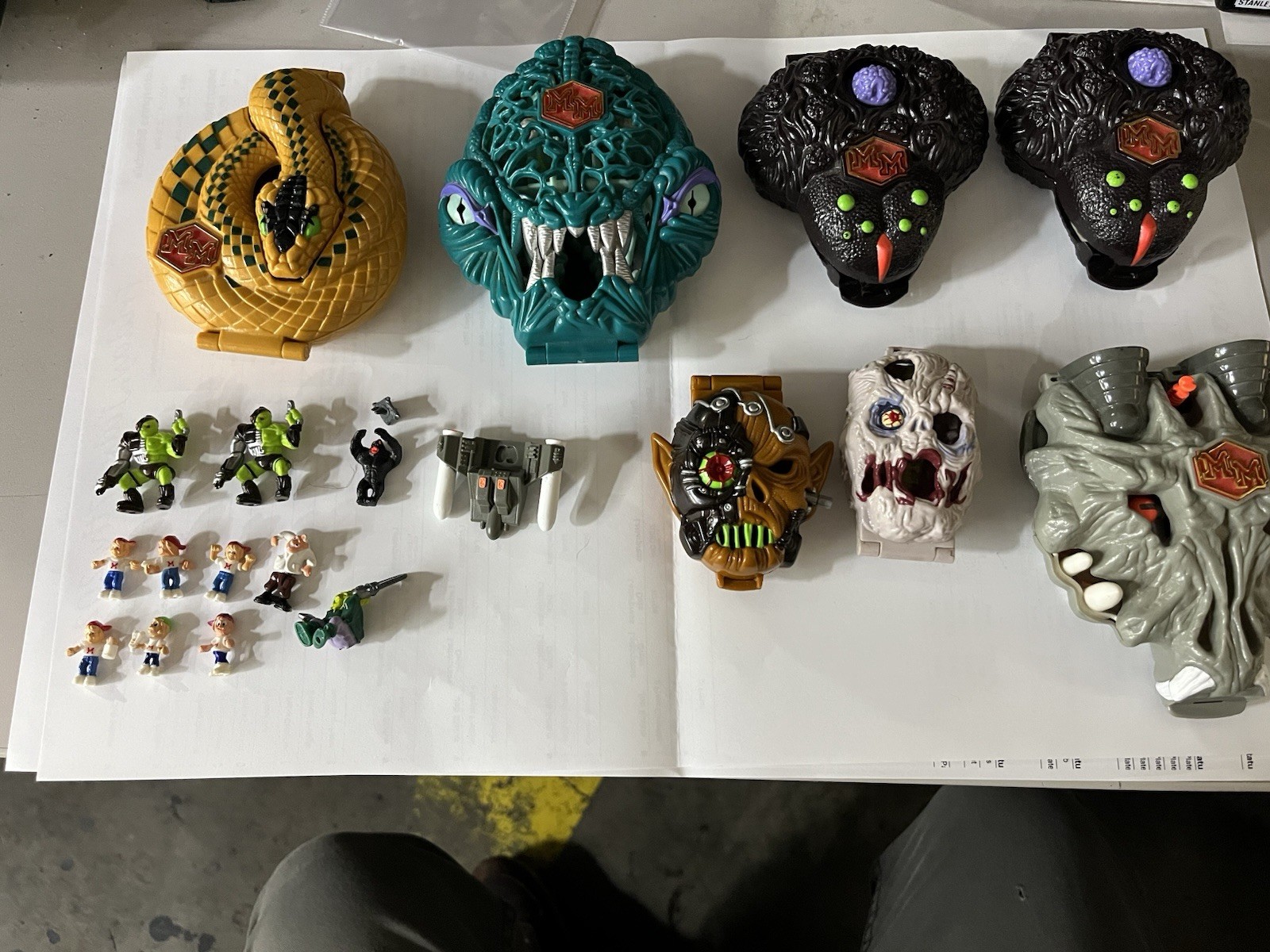 Mighty Max Playset Lot & Loose Figures