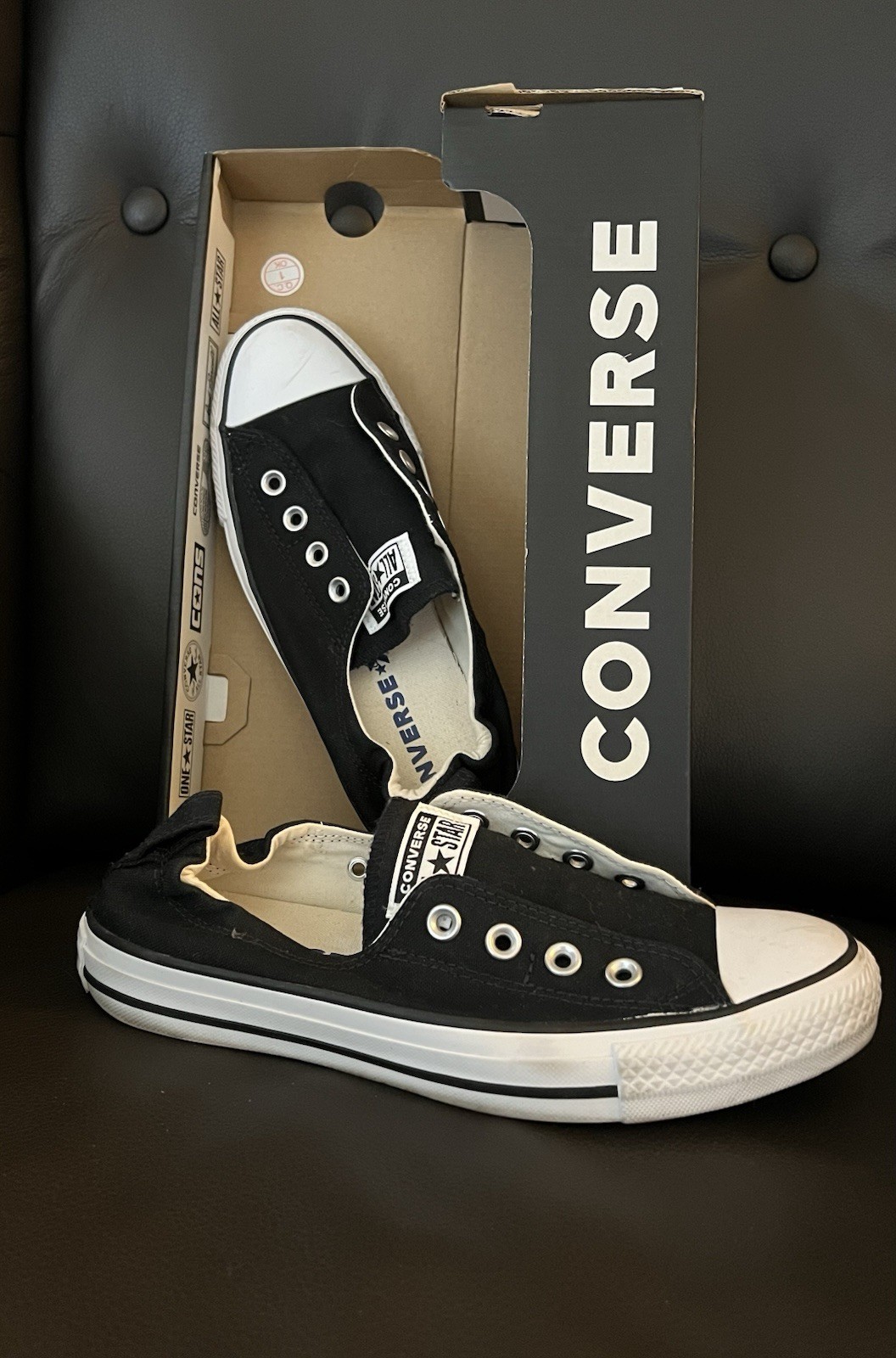 Converse Chuck Taylor Shoreline SIZE 8 - BLK Slip-Ons Converse Chuck Taylor Shoreline SIZE 8 - BLK Slip-Ons