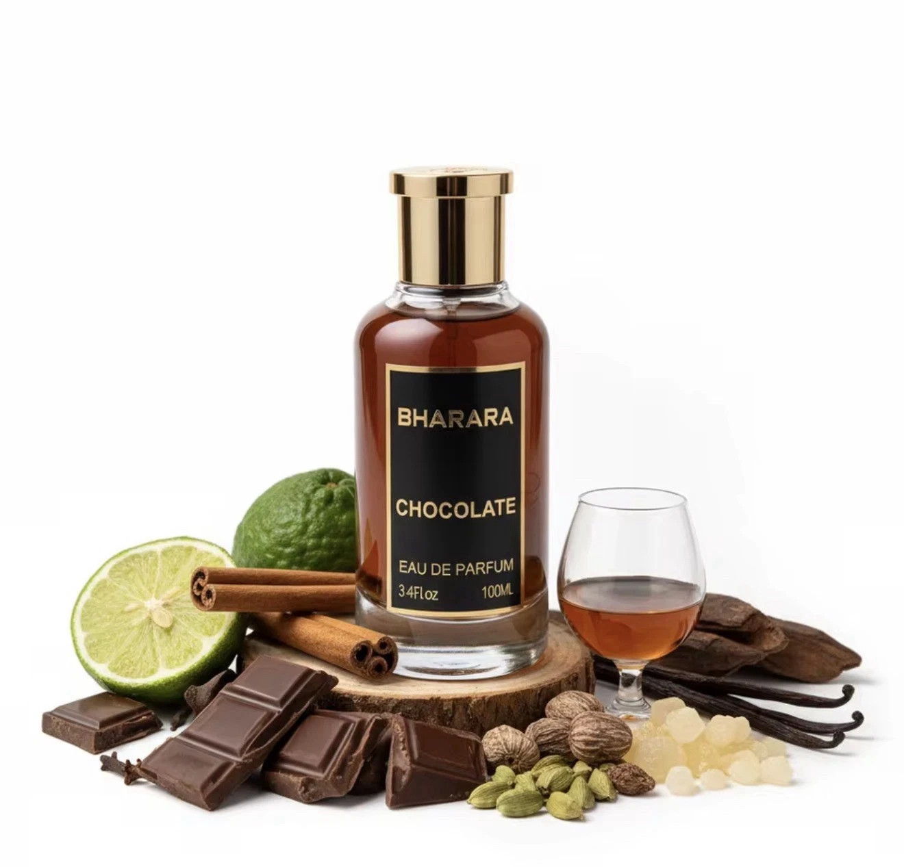 BHARARA Chocolate Eau de Parfum Spray 3.4 fl oz / 100 mL Regular Size