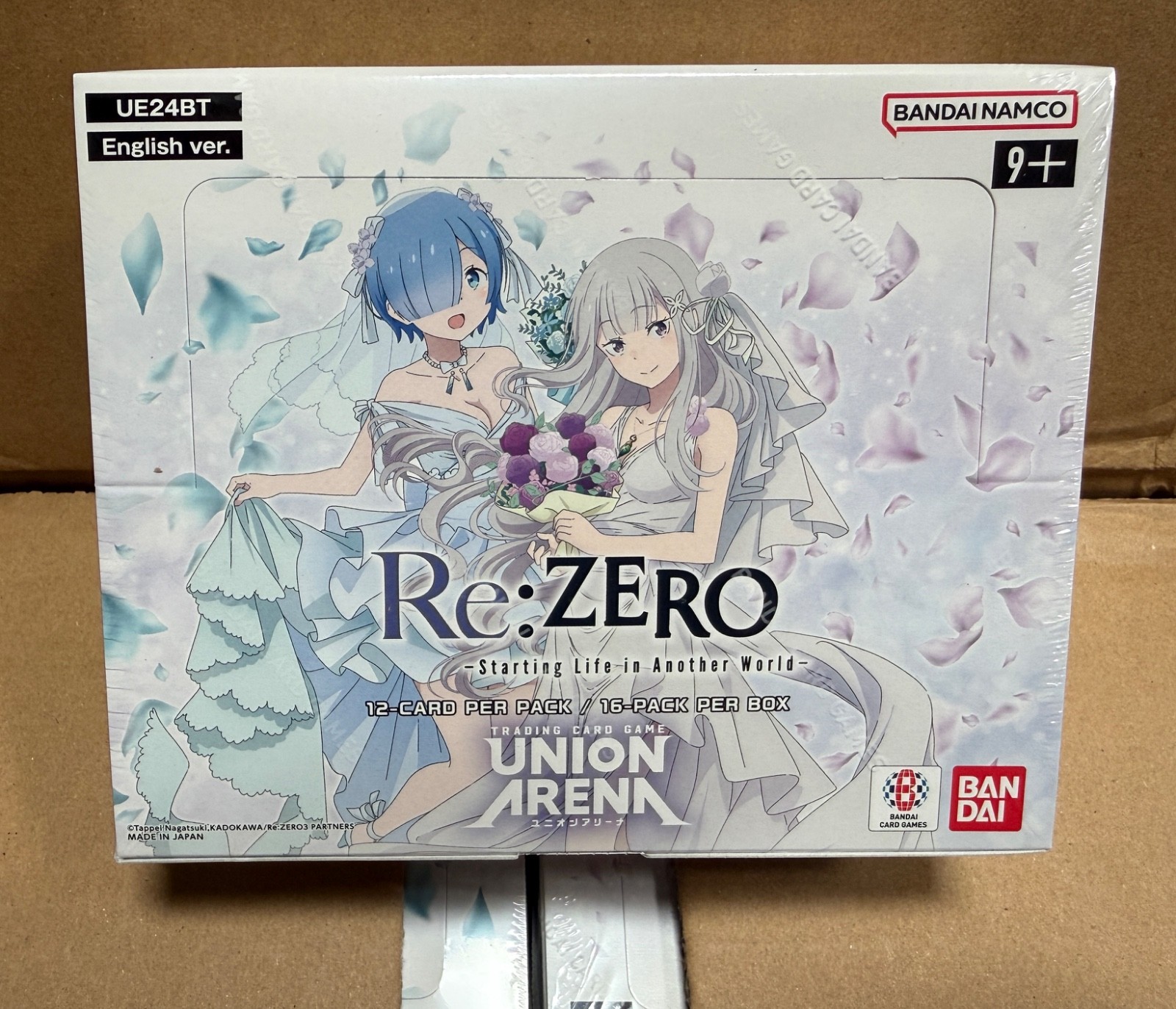 Union Arena Re:Zero Starting Life UE24BT BOOSTER BOX Sealed 16 Packs English Union Arena Re:Zero Starting Life UE24BT BOOSTER BOX Sealed 16 Packs English