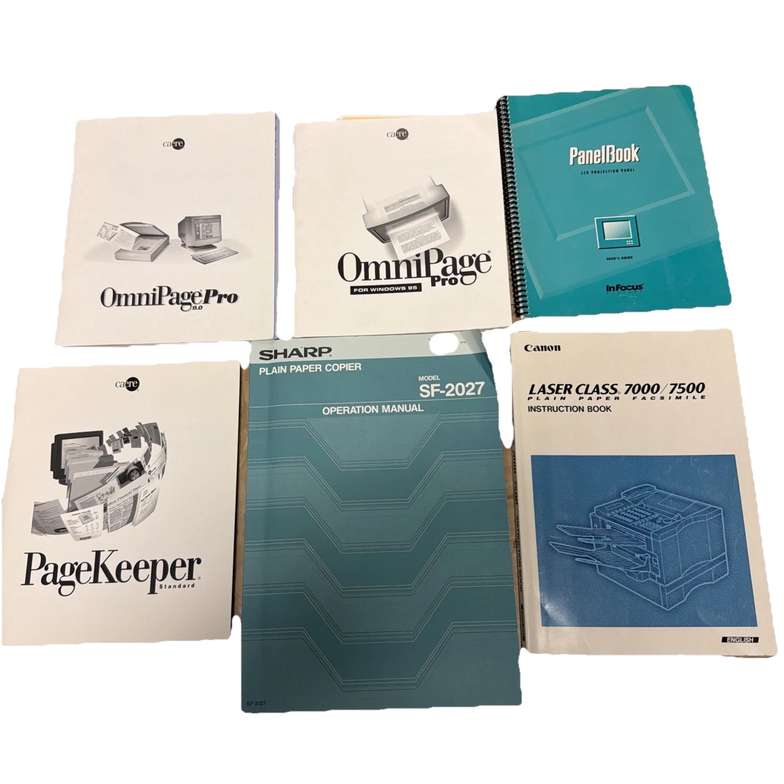 Lot: 6 Vintage Electronics Manuals