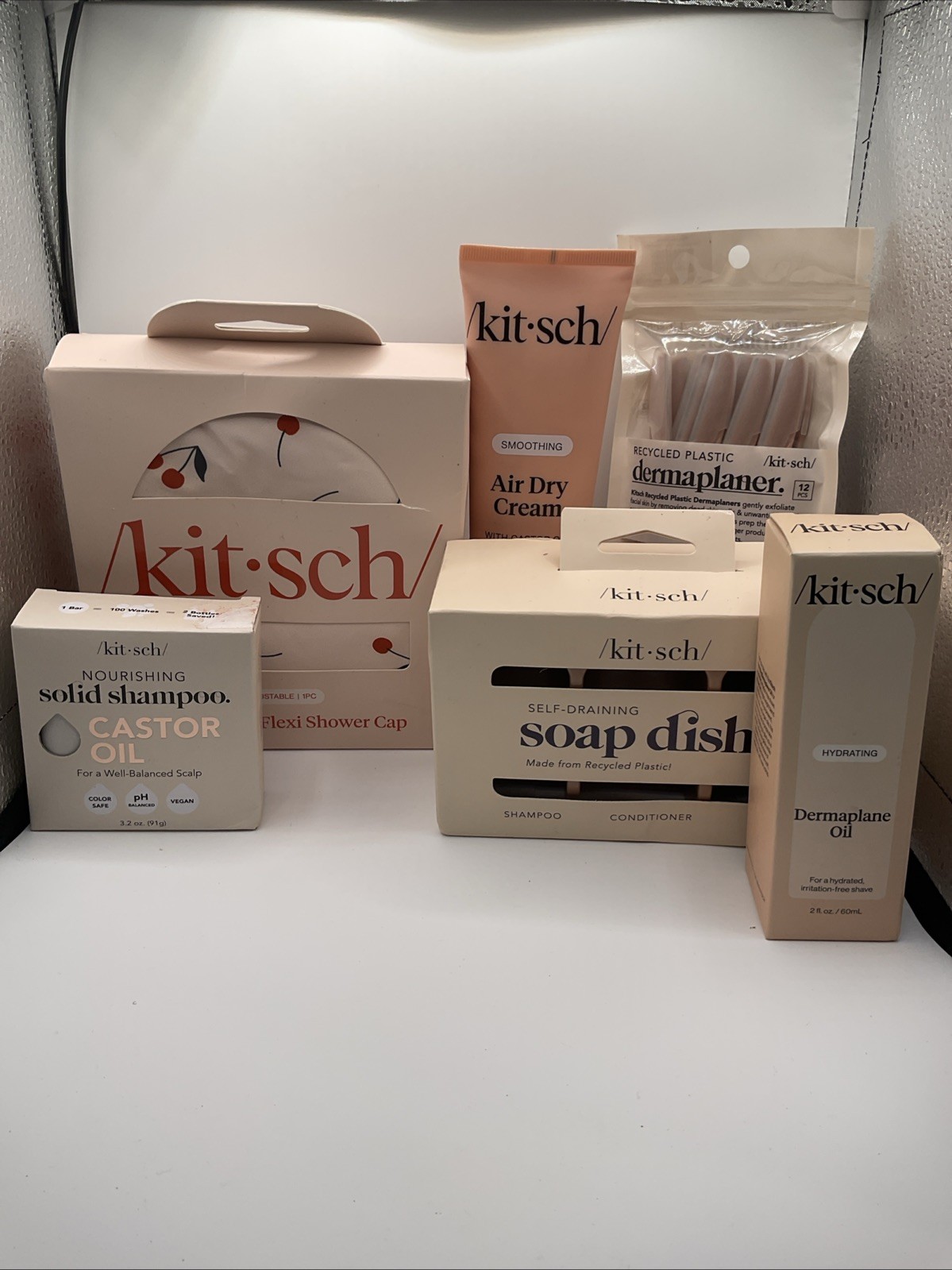 {B13} Large Kitsch Bundle Self Care Body and Hair New Great Value