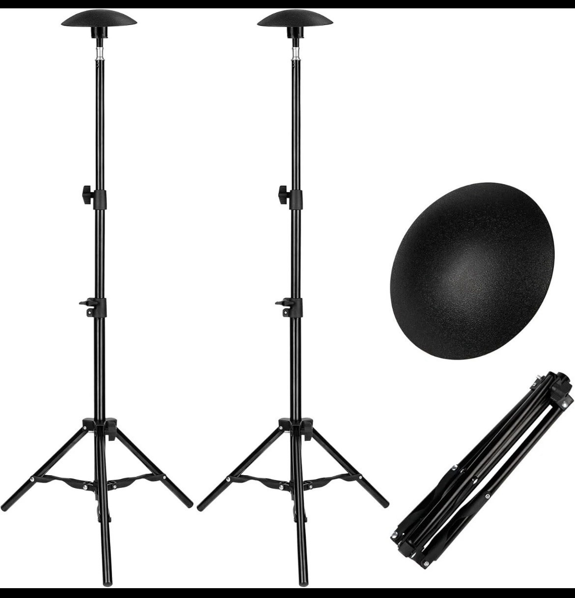 iCOVER Iron Alloy Boat Cover Support Pole,Height Adjustable with Tripod Base