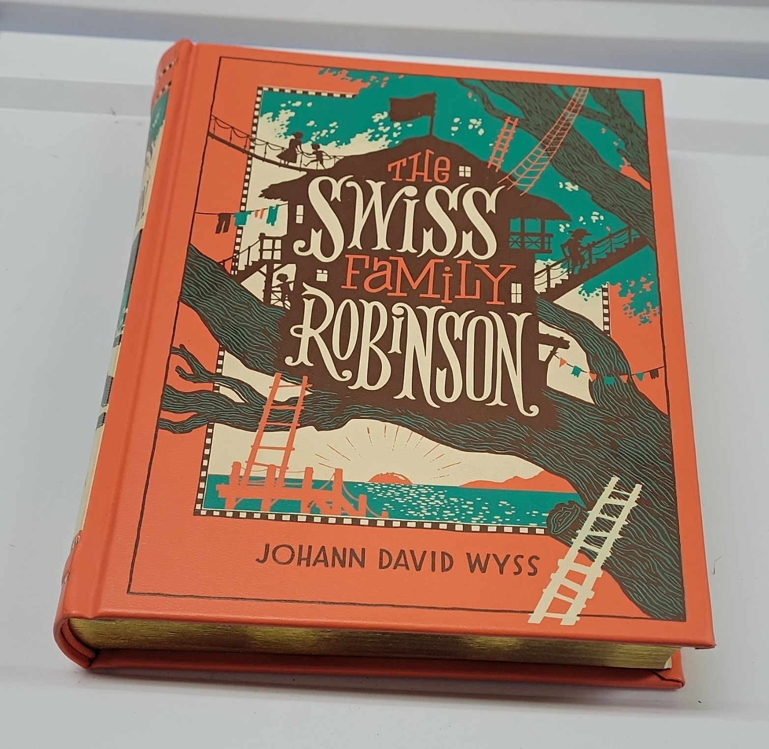The Swiss Family Robinson - Johann David Wyss Hardcover Fiction Ages 9-12