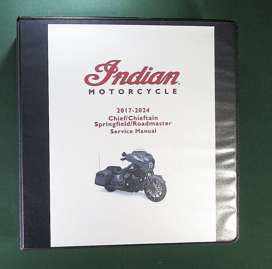 2017-2024 Indian Chief / Springfield / Roadmaster Series Service Manual