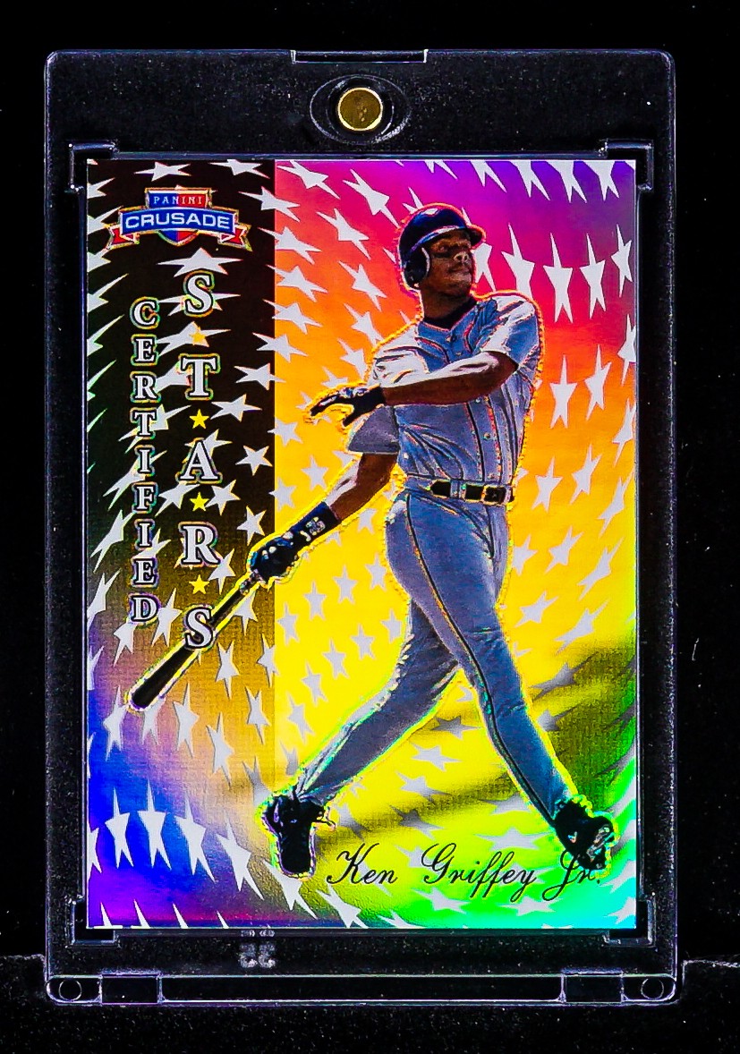 Ken Griffey Jr. RARE CERTIFIED STARS REFRACTOR CARD SEATTLE MARINERS HOF