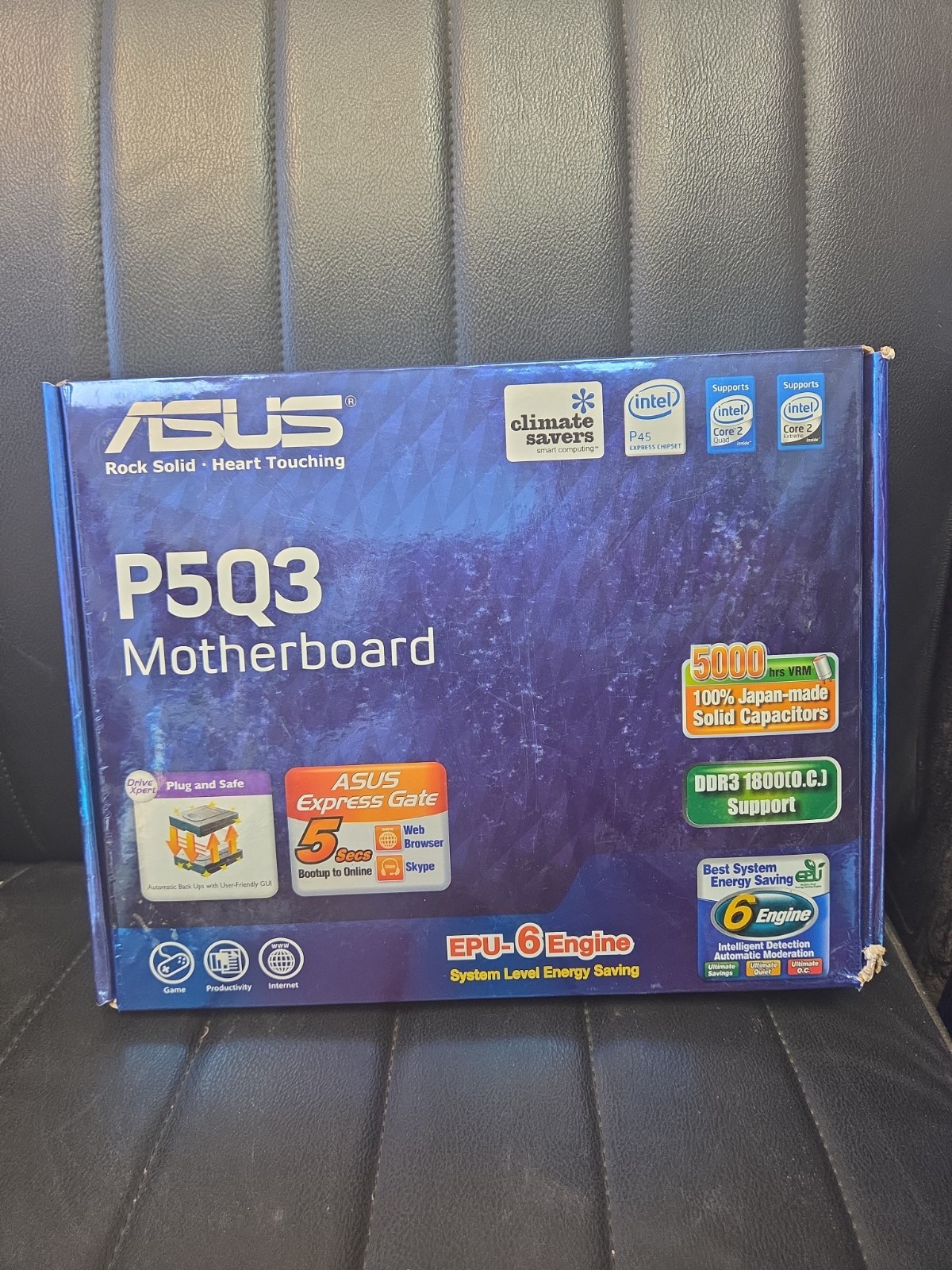 Untested ASUS P5Q3 Motherboard
