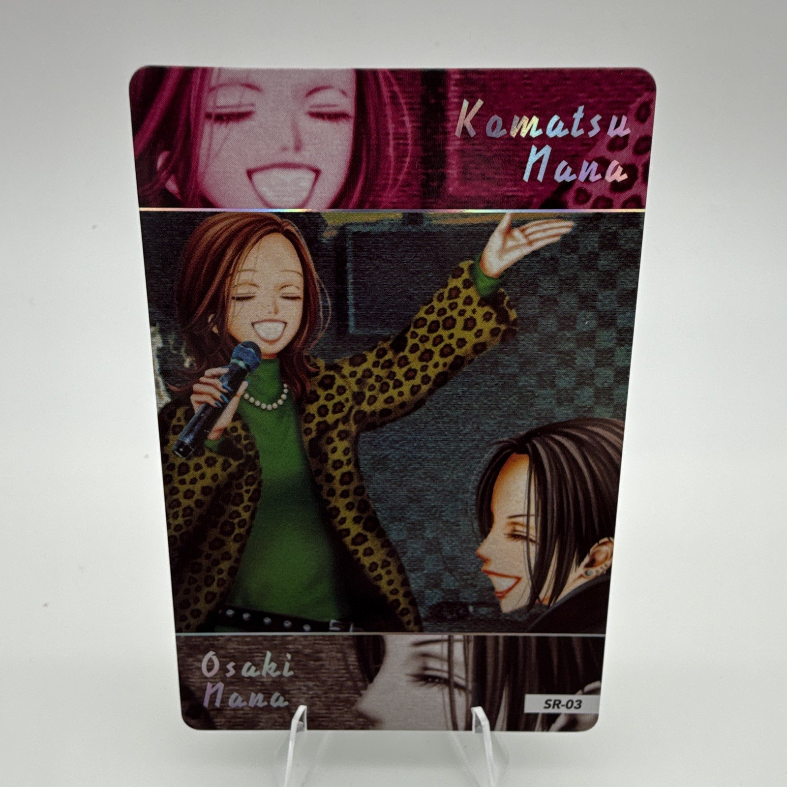 Bandai NANA Twin Wafer Card SR-03 Nana Osaki Nana Komatsu Hachi Anime Ai Yazawa Bandai NANA Twin Wafer Card SR-03 Nana Osaki Nana Komatsu Hachi Anime Ai Yazawa