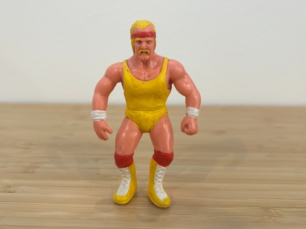 Hulk Hogan - WWF Star Toys PVC Figure - Rare Vintage WWF Wrestling 1991