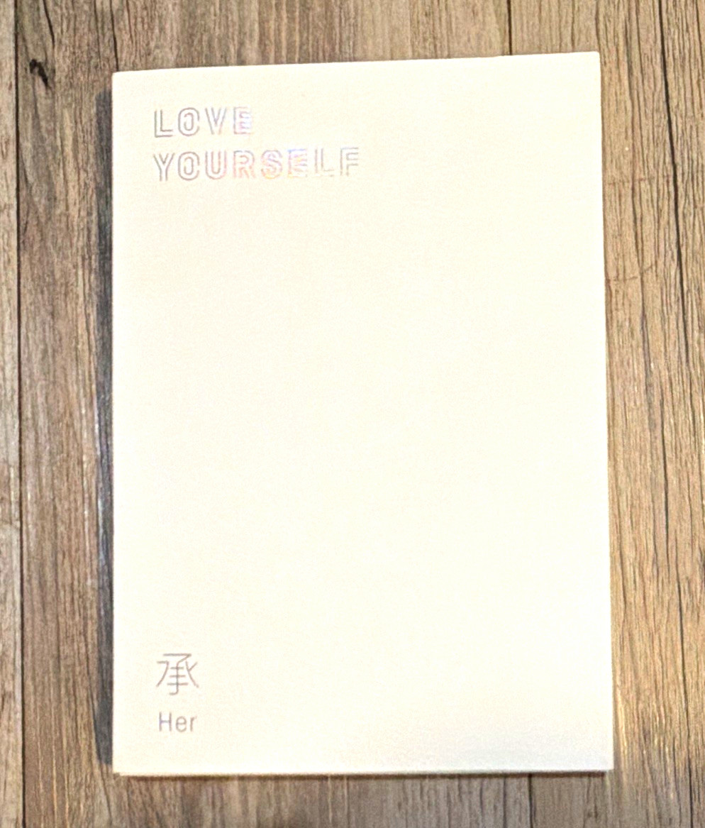 BTS LOVE YOURSELF 承 'Her' FULL, Mini photo card included, no poster BTS LOVE YOURSELF 承 'Her' FULL, Mini photo card included, no poster