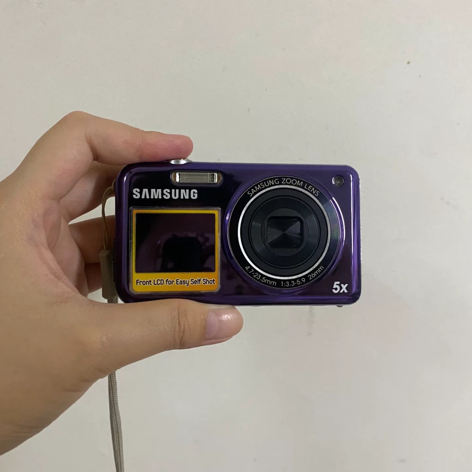 Samsung PL120 Dual Screen Camera 14.2MP 5xOptical Zoom Blink Detection AutoFocus