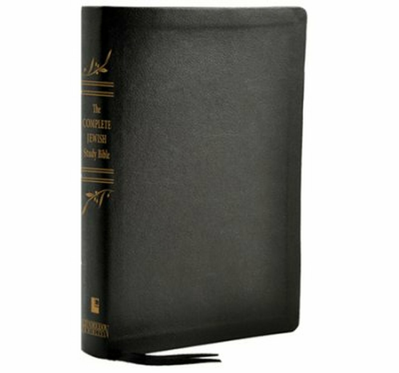 THE COMPLETE MESSIANIC JEWISH STUDY BIBLE BLACK GENUINE CALFSKIN LEATHER INDEXED
