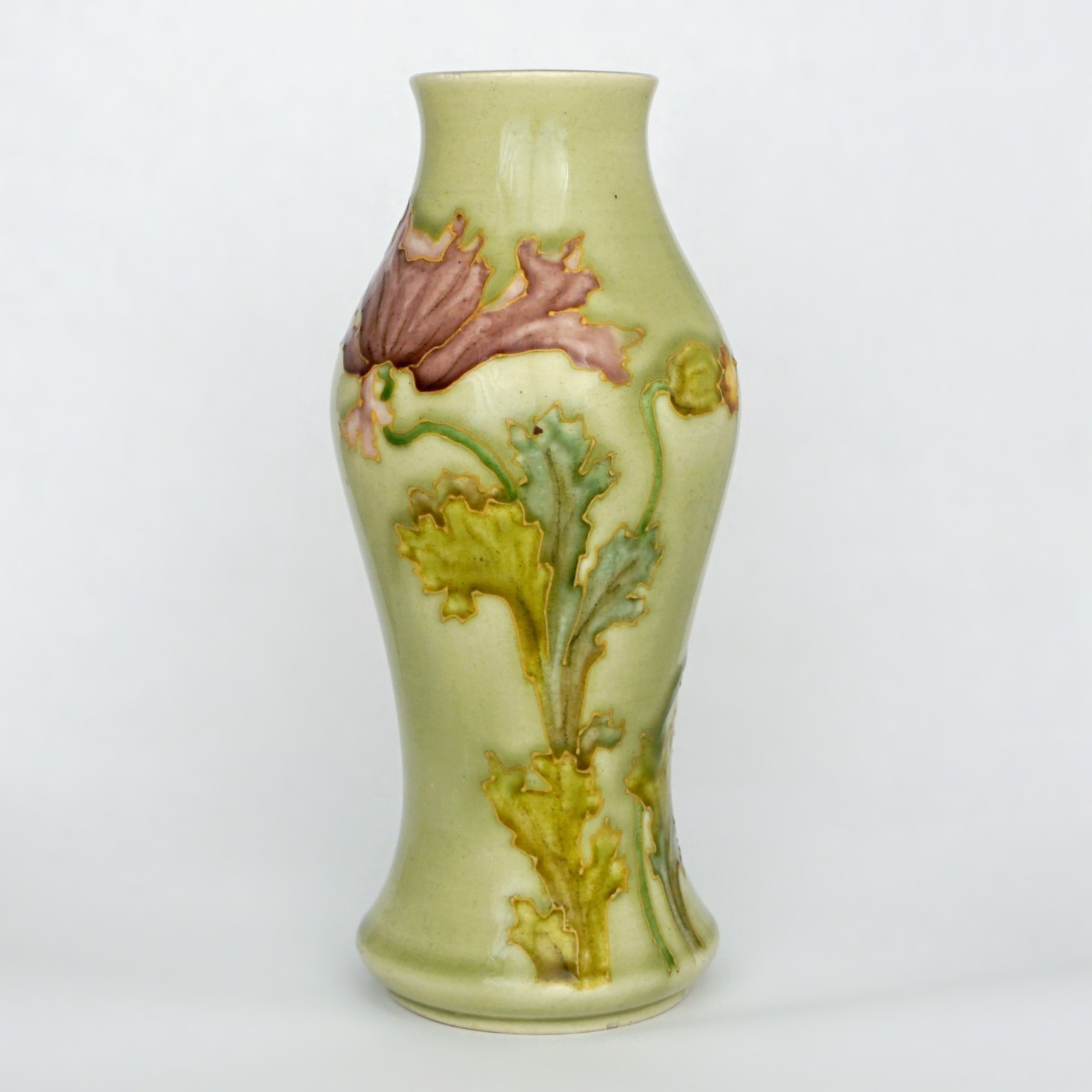 Art Nouveau French Optat Milet Paul Milet Sevres Ceramic Vase Victor Yung
