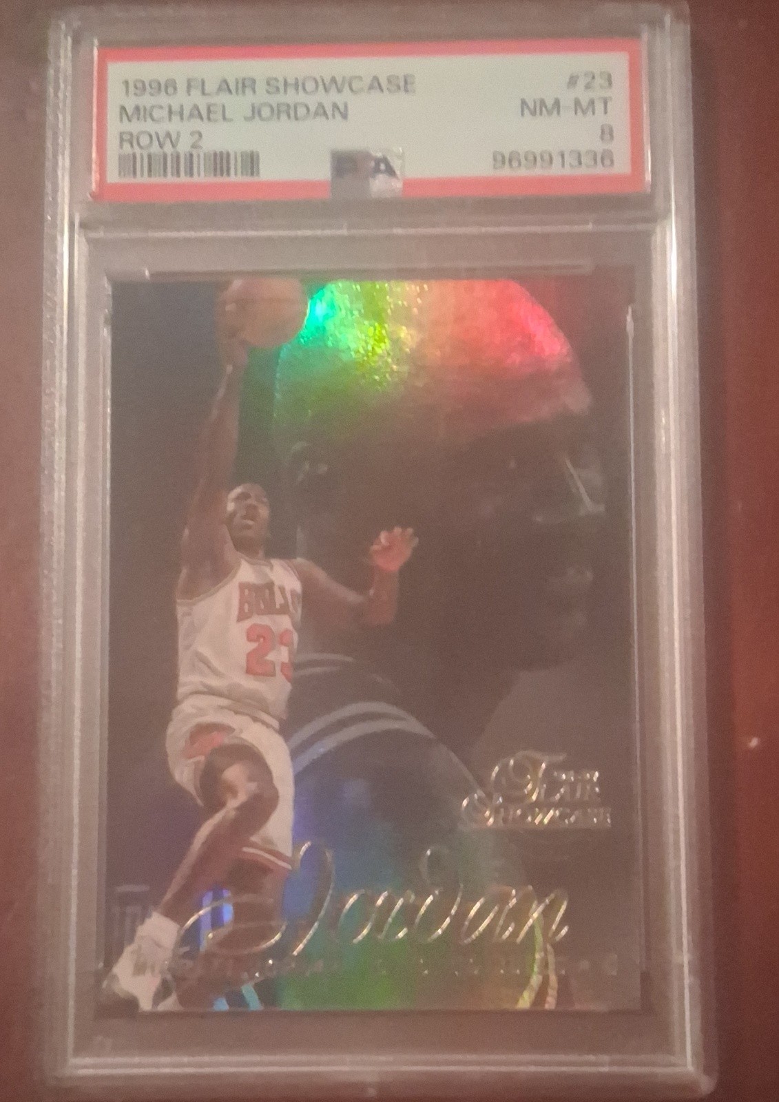 1996-97 Flair Showcase - Michael Jordan #23 Row 2 1996-97 Flair Showcase - Michael Jordan #23 Row 2