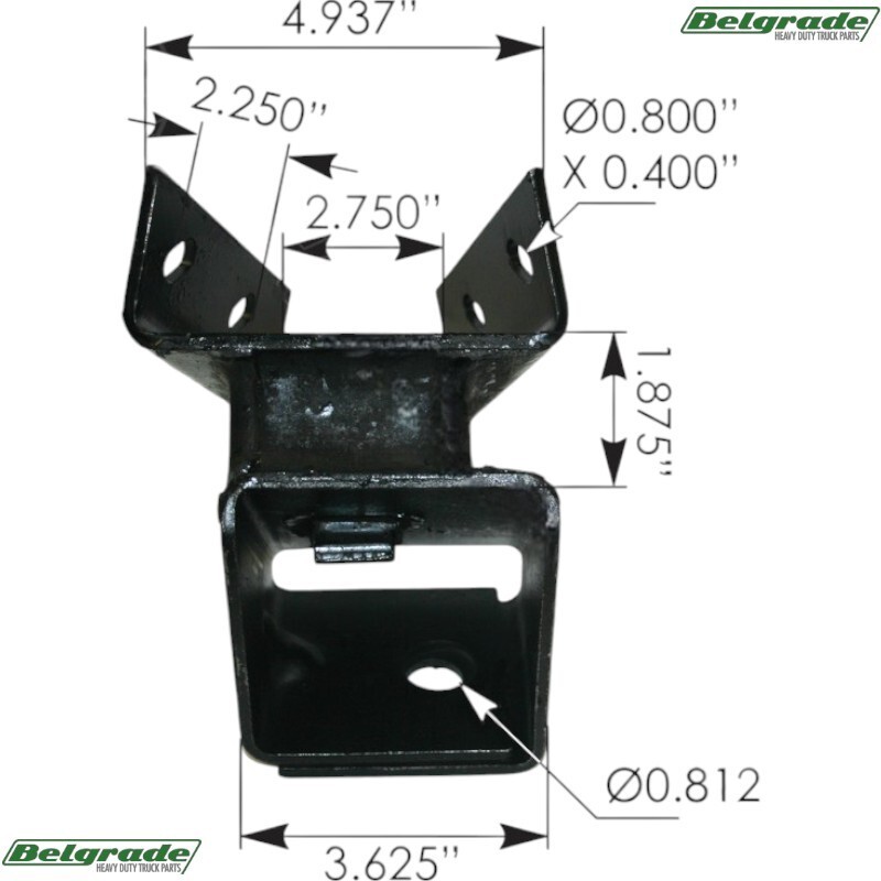 M65363 LH Rear Cab Mount Ford F6HZ5A036DA F6HT5A356DA D0HZ5A036A