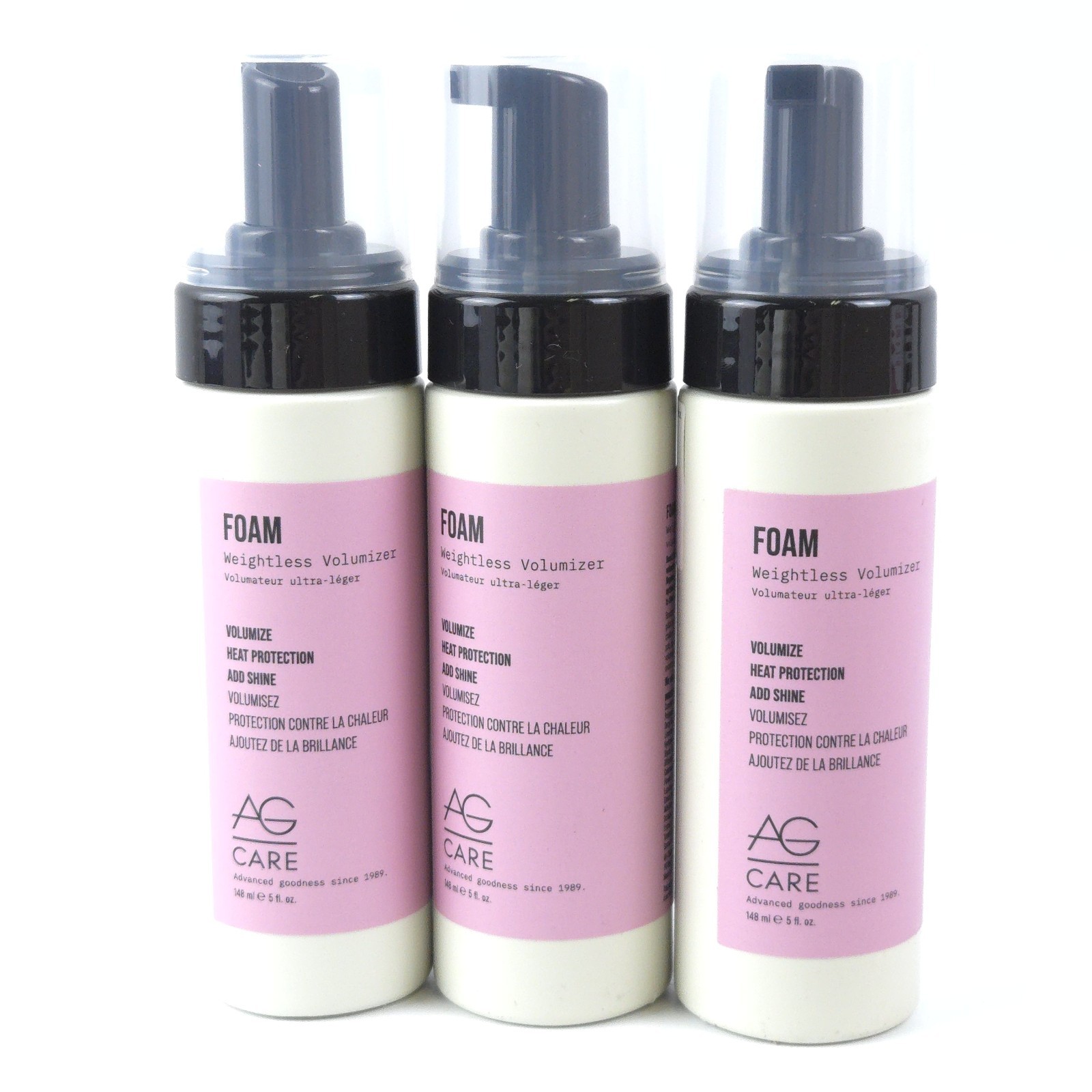 AG Care Volume Foam Weightless Volumizer 5 fl oz - Pack of 3