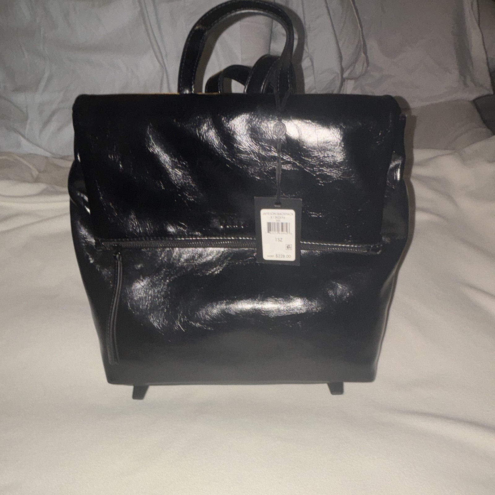 DKNY Black Jayeson Flap Backpack Purse Bag Black $240 DKNY Black Jayeson Flap Backpack Purse Bag Black $240