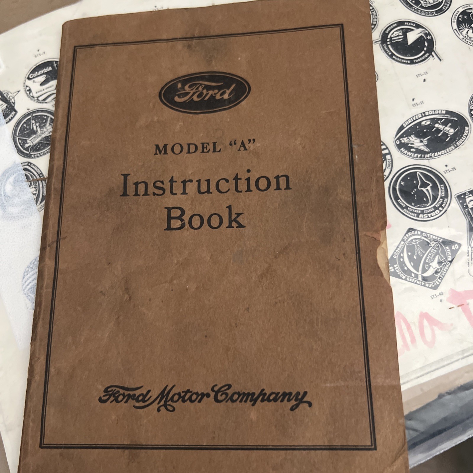 Vintage Original 1931 FORD MODEL A Instruction Book Owner’s Manual Authentic
