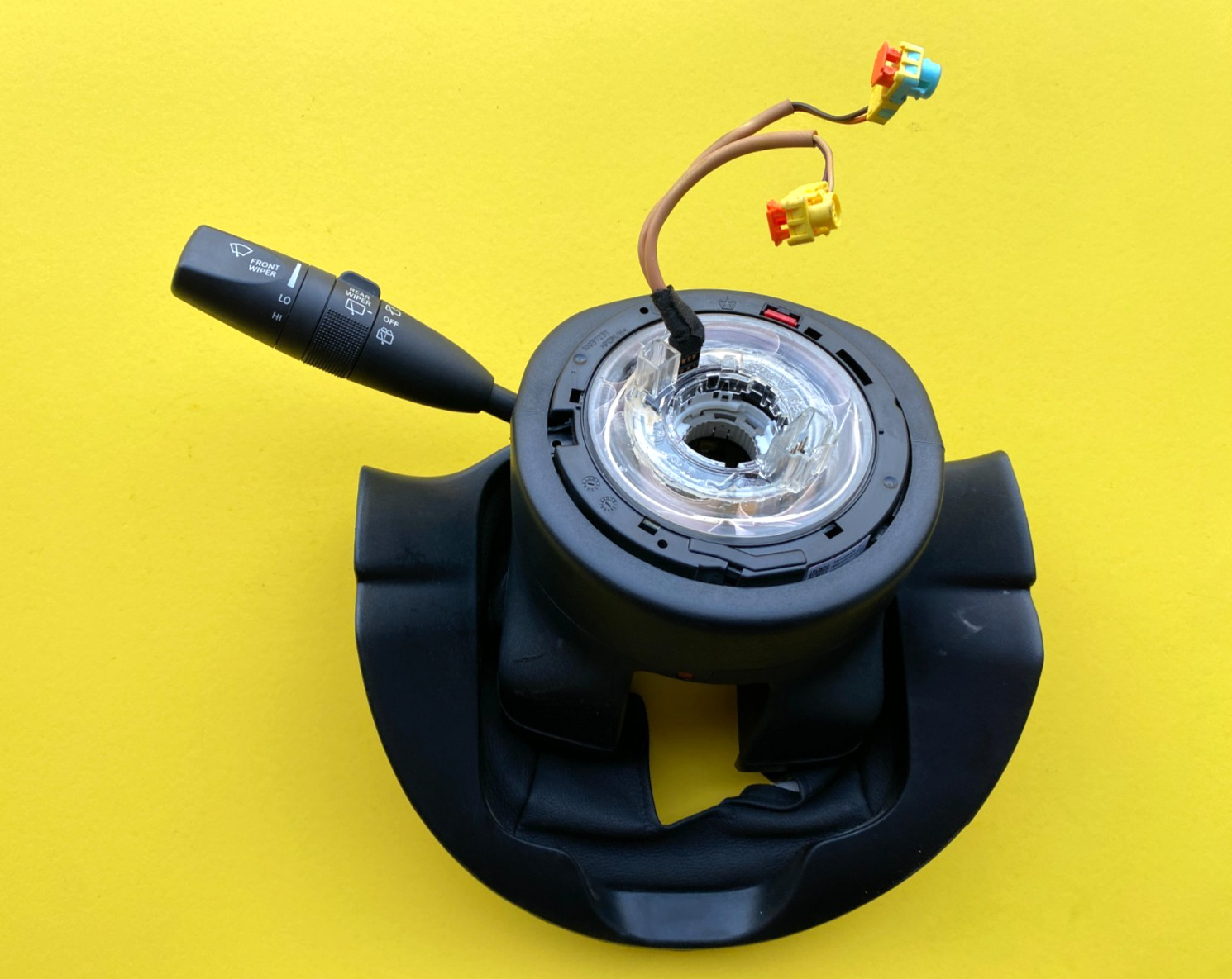 2014-22 JEEP GRAND CHEROKEE TURN SIGNAL WIPER SWITCH W/ CLOCK SPRING 6NE97DX9AB