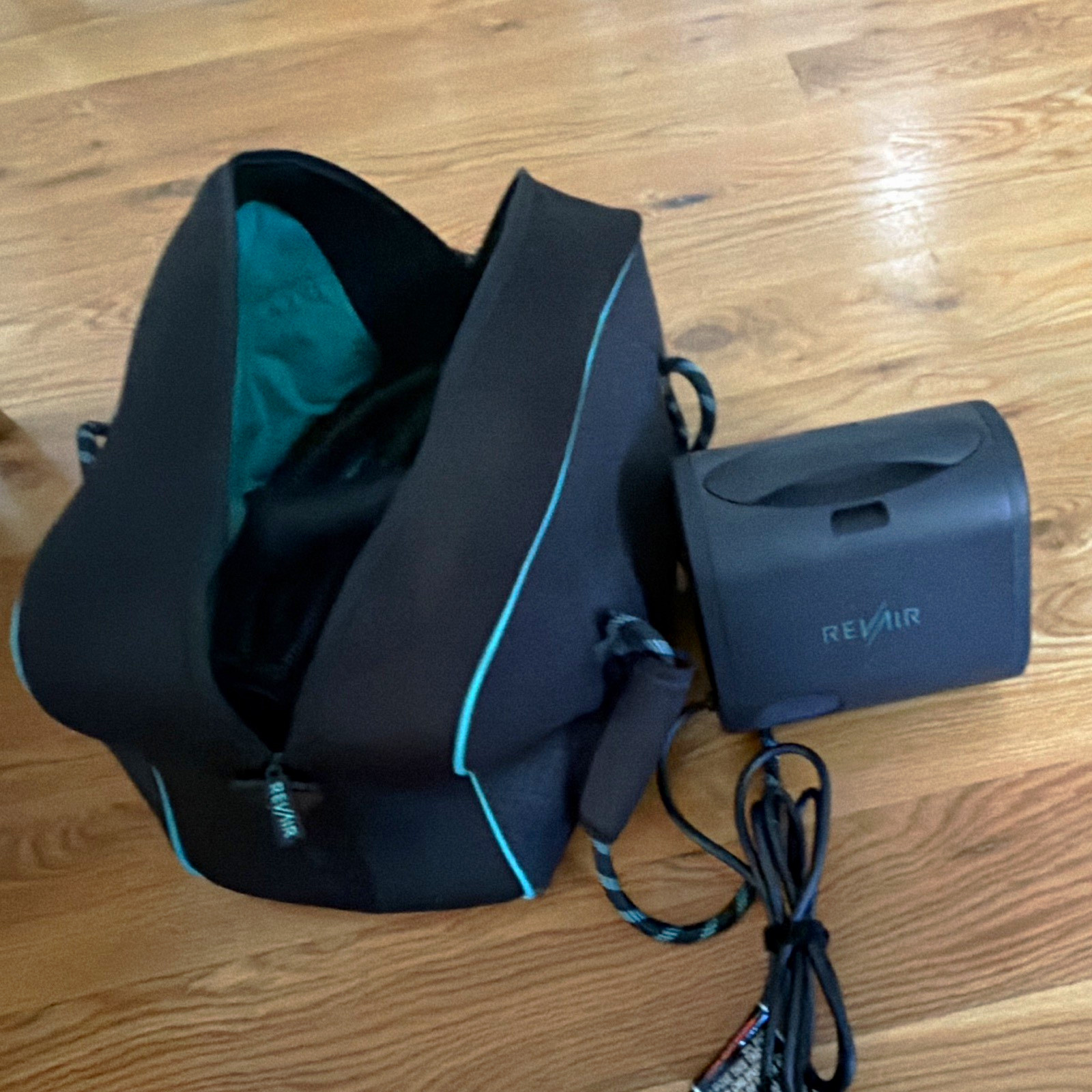 RevAir Reverse-Air Hair Dryer System - Black (Lightly Used, Excellent Condition)