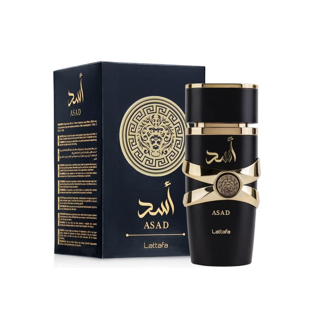Lattafa Asad by Lattafa 3.4oz 100ML EDP Perfume Cologne Unisex New in Box