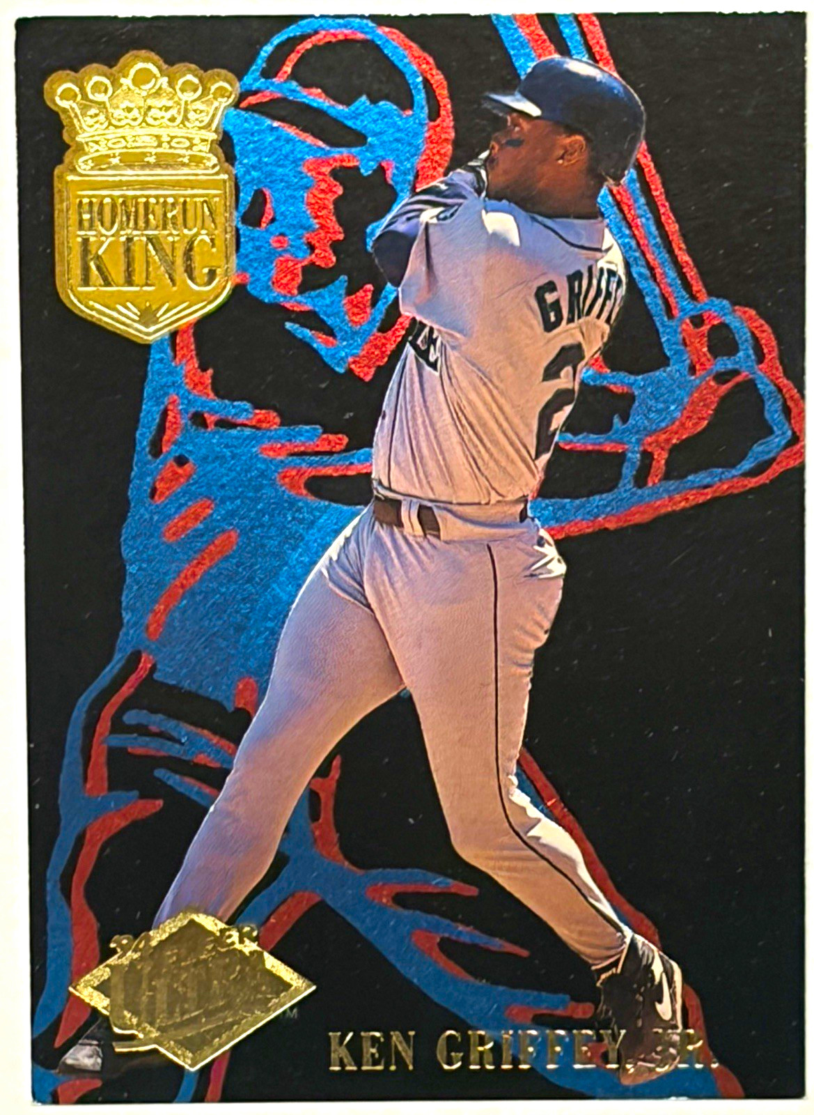 1994 Fleer Ultra Hitting Kings Insert Ken Griffey Jr #2 of 12 Mariners