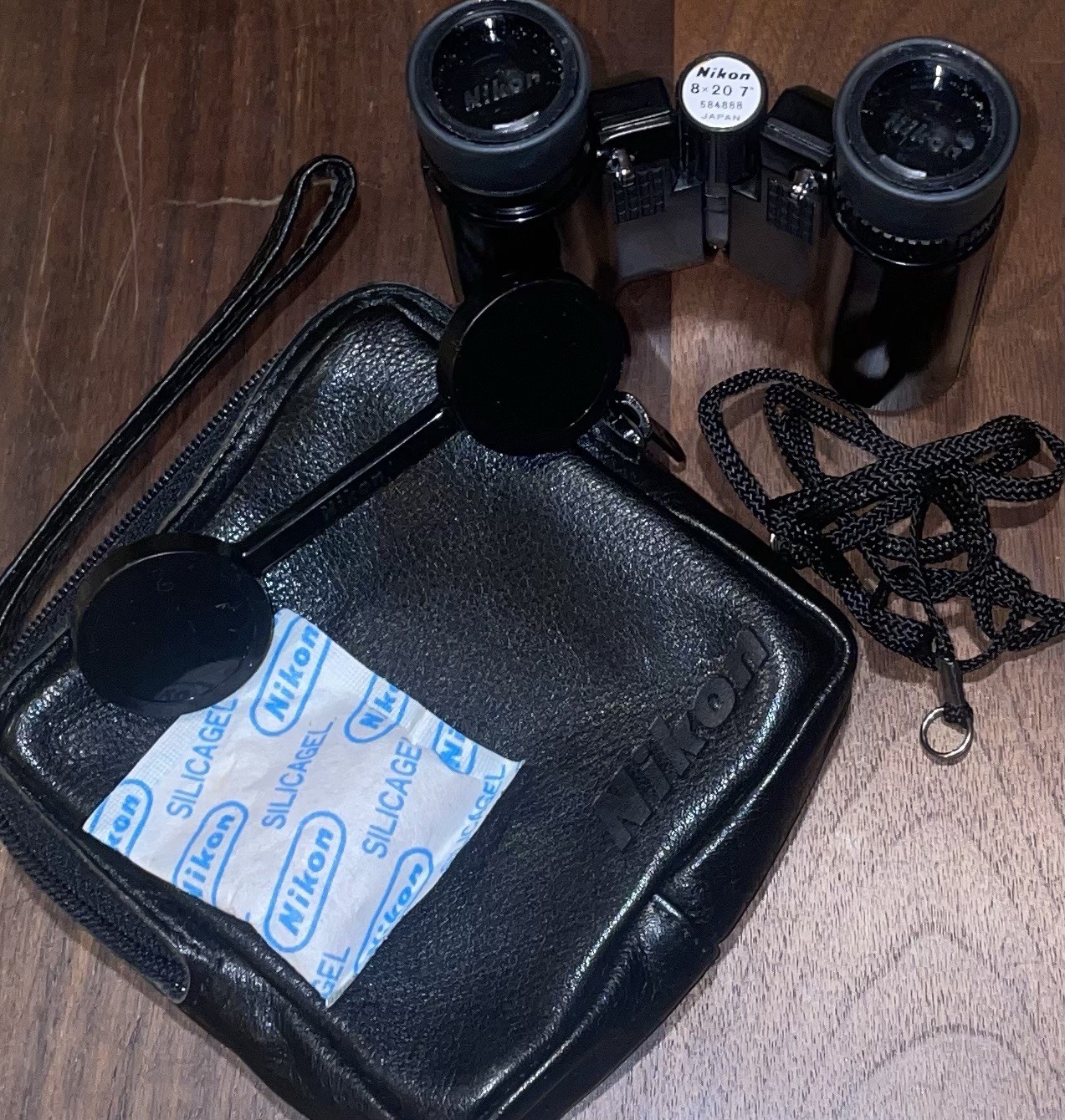 🇯🇵 (NOS) 1970s Nikon 8x20 7° Binoculars Deadstock Japan Vintage W/ OG Case✨