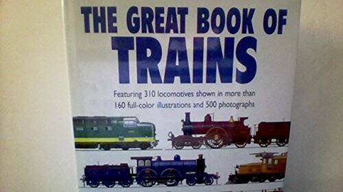 The Great Book of Trains - Hardcover By Hollingsworth, JB - GOOD