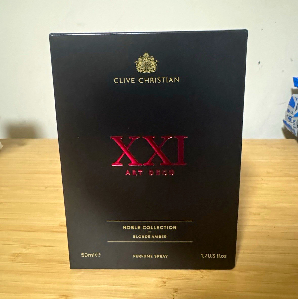 Clive Christian XXI Art Deco Blonde Amber Perfume Blonde Amber Spray 1.7 fl oz Clive Christian XXI Art Deco Blonde Amber Perfume Blonde Amber Spray 1.7 fl oz