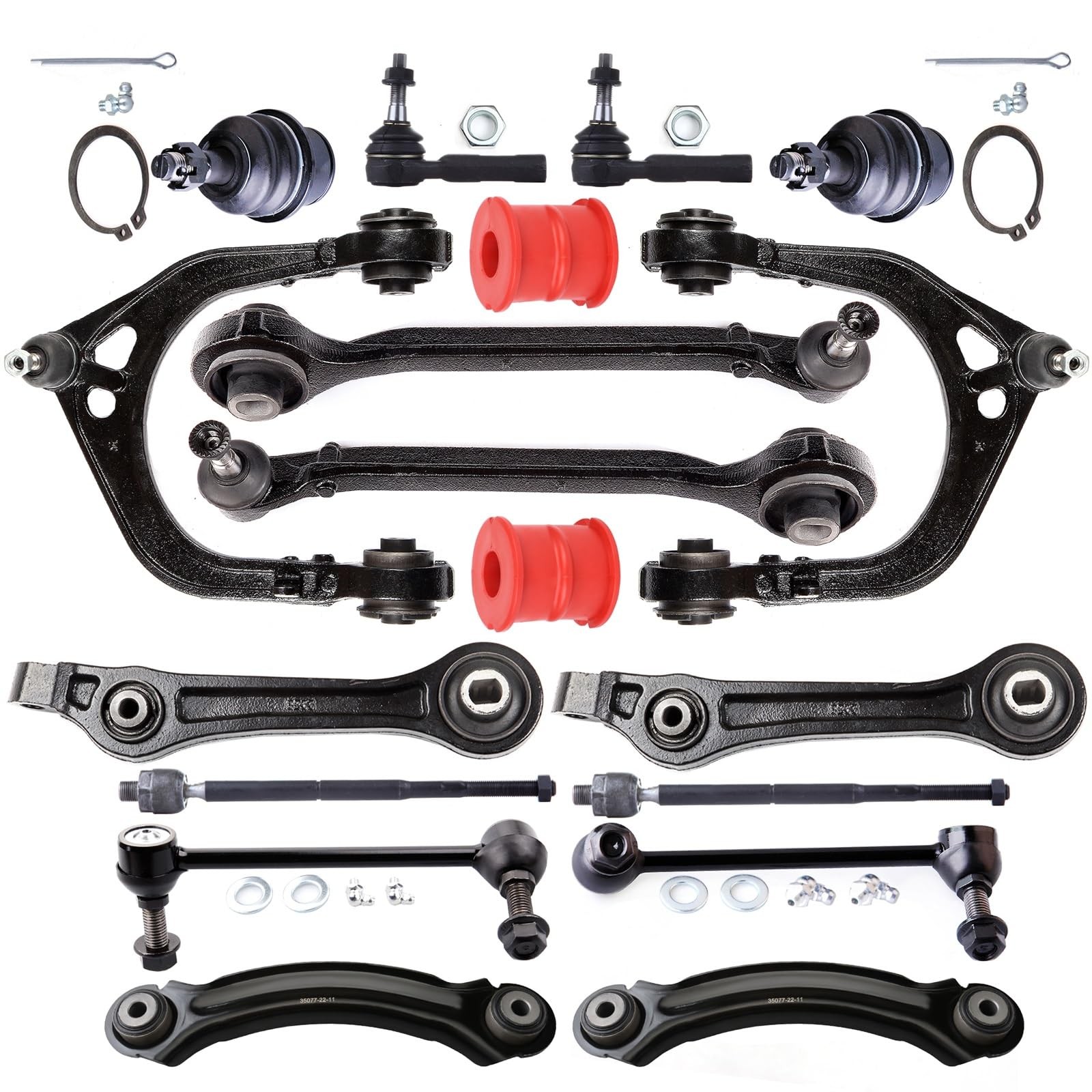 18pc Suspension Kit for Chrysler 300 05-10 Dodge Challenger 08-10 Magnum 05-08