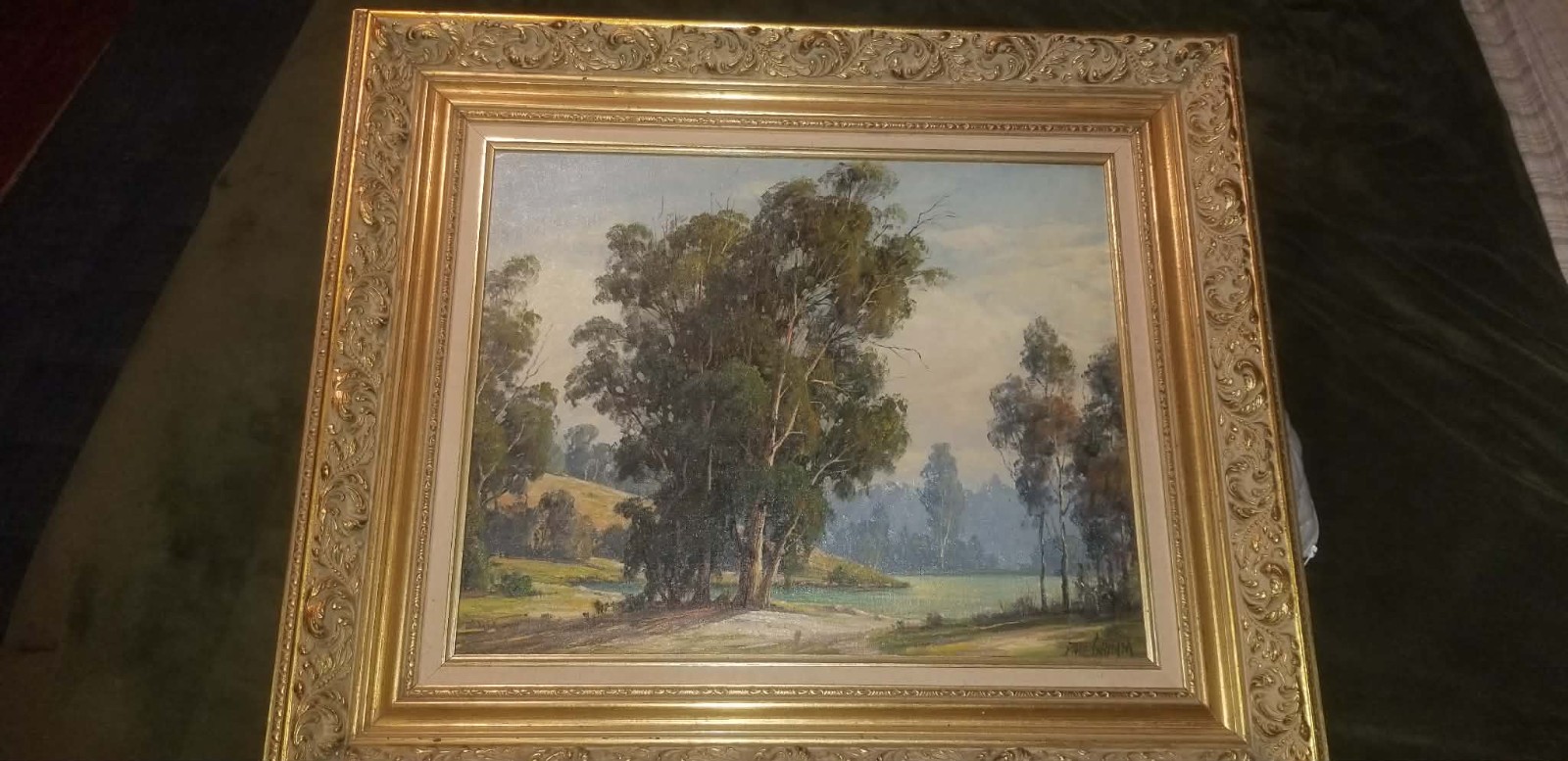 Paul Grimm Original Oil Painting 16x20 Fantastic Condition (Year Unknown) Paul Grimm Original Oil Painting 16x20 Fantastic Condition (Year Unknown)