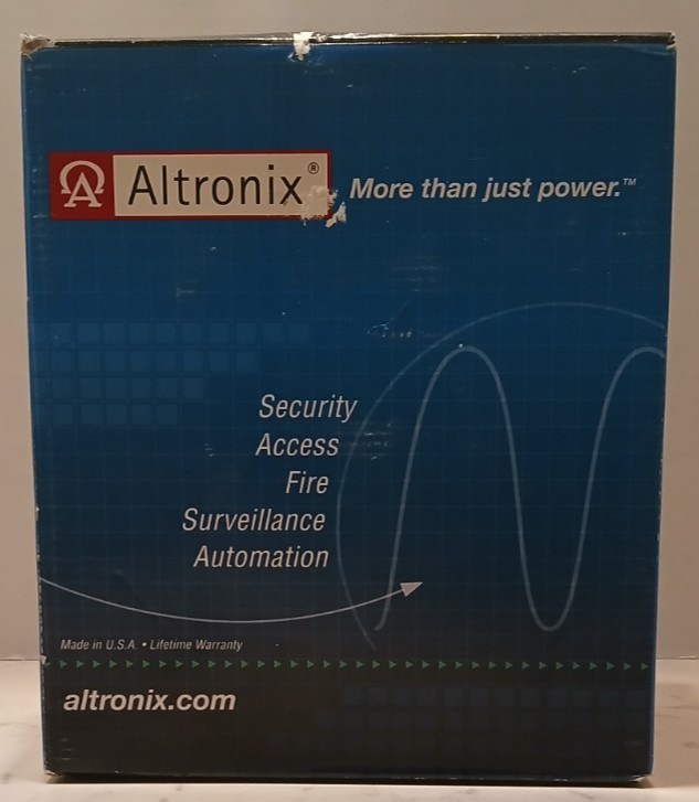 Altronix ALTV248UL3 CCTV Power Supply - 8 Fused Outputs - 24/28VAC