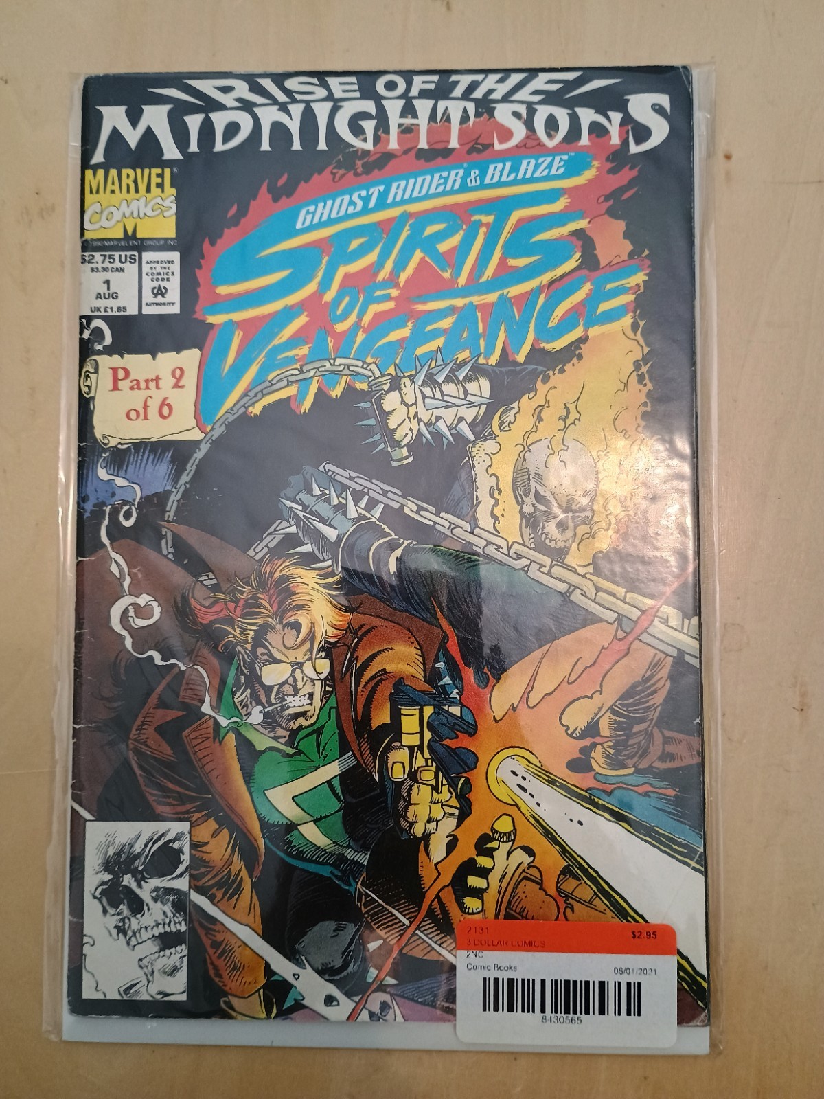 Rise of the Midnight Sons: Spirits of Vengeance (1992) Ghost Rider & Blaze NM Rise of the Midnight Sons: Spirits of Vengeance (1992) Ghost Rider & Blaze NM
