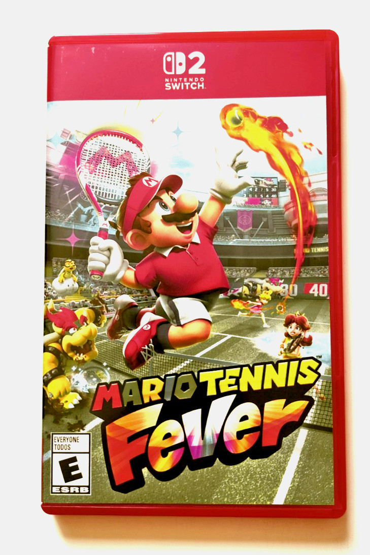 Authenic Box Case Art Replacement Nintendo Switch 2 SW2 for Mario Tennis Fever