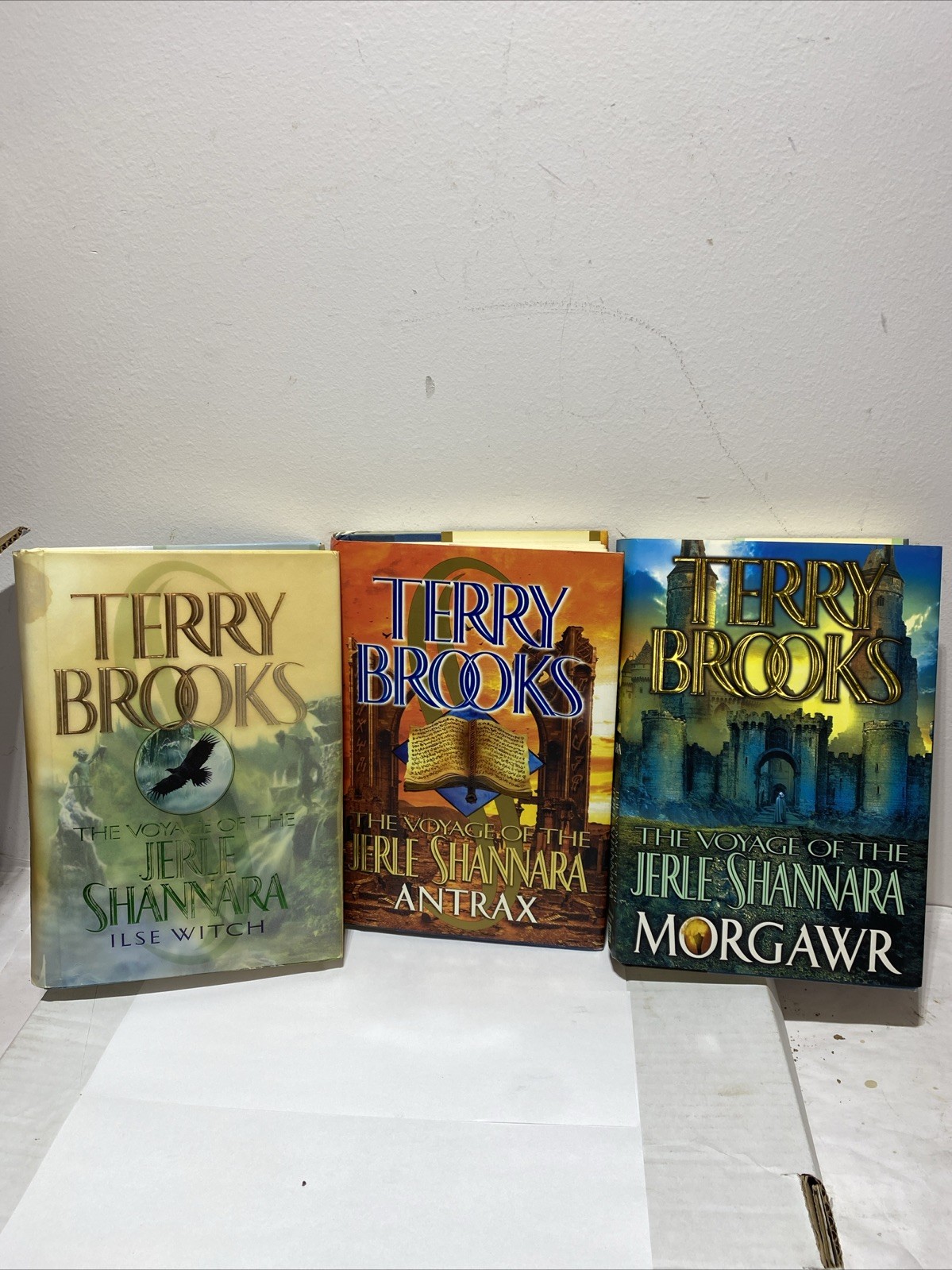 The Voyage Of The Jerle Shannara 3 Book Kit Hardcover First Edition #Y1 The Voyage Of The Jerle Shannara 3 Book Kit Hardcover First Edition #Y1