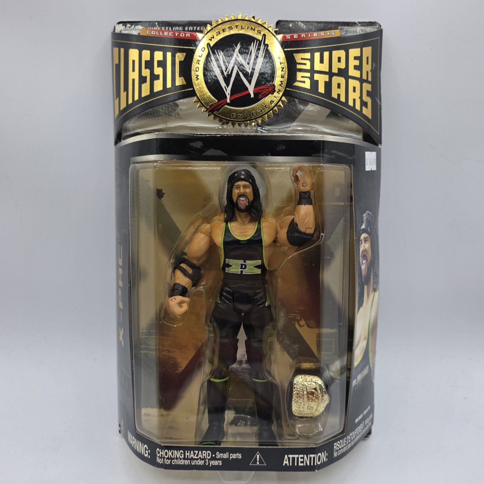 WWE Jakks Classic Superstars Series 16 X-Pac DX WWF Wrestling HTF  RARE I A18